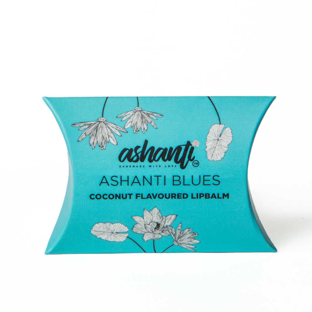 ASHANTI BLUE'S - COCONUT FLAVOURED LIP BALM